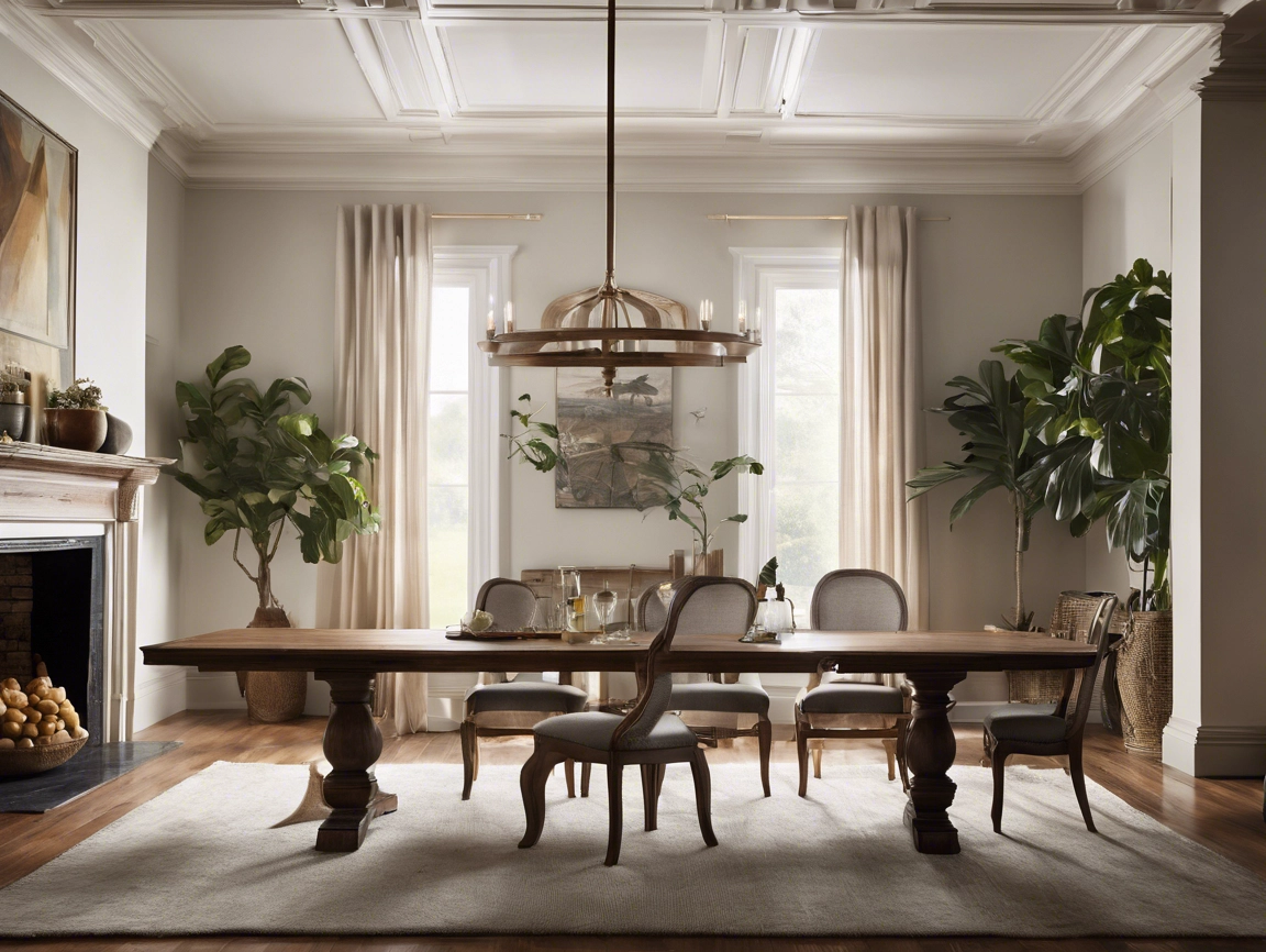 formal dining table